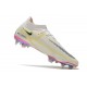 Botas Nike Phantom GT2 Elite DF FG Blanco Negro Carmesí Rosa