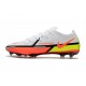 Nike Phantom GT 2 Elite FG Motivation Pack - Blanco Carmesí Volt