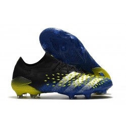 adidas Predator Freak.1 Low FG Azul Negro Blanco Amarillo Solar