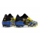 adidas Predator Freak.1 Low FG X-Men Wolverine - Amarillo Fluor Plateado Metálico Negro