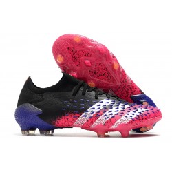 adidas Predator Freak.1 Low FG Negro Blanco Rosa