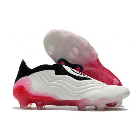 Zapatos de Fútbol adidas Copa Sense+ FG Blanco Rosa