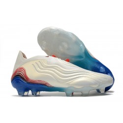 Zapatos de Fútbol adidas Copa Sense+ FG Blanco Azul Rojo