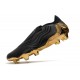 Zapatos de Fútbol adidas Copa Sense+ FG Negro Blanco Dorado Metallic