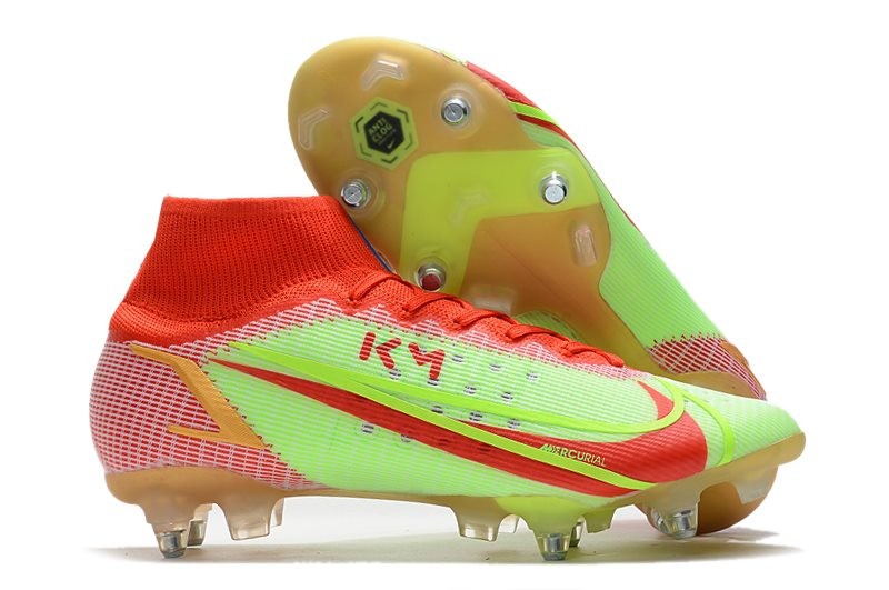 Nike Mercurial Superfly 8 Elite SG Pro Rojo Verde
