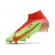 Nike Mercurial Superfly 8 Elite SG Pro Rojo Verde