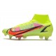 Nike Mercurial Superfly 8 Elite SG Pro Volt Carmesí Negro