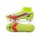 Nike Mercurial Superfly 8 Elite SG Pro Volt Carmesí Negro