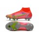 Nike Mercurial Superfly VII Elite SG-Pro AC Carmesi Plateado Metalizado