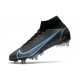 Nike Mercurial Superfly 8 Elite SG Pro Negro Gris Hierro