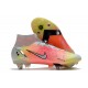 Nike Mercurial Superfly 8 Elite SG Pro Blanco Negro Metálico Plateado