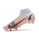 Nike Mercurial Superfly 8 Elite SG Pro Blanco Negro Carmesí