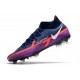 Botas Nike Phantom GT2 Elite DF FG Azul Marino Blanco Morado