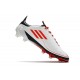 Bota de fútbol adidas F50 Ghosted Adizero FG Blanco Rosso Negro