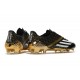 Bota de fútbol adidas F50 Ghosted Adizero FG Negro Blanco Oro