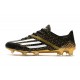 Bota de fútbol adidas F50 Ghosted Adizero FG Negro Blanco Oro