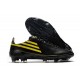 Bota de fútbol adidas F50 Ghosted Adizero FG Negro Amarillo