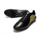 Bota de fútbol adidas F50 Ghosted Adizero FG Negro Amarillo