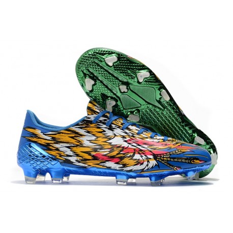 Bota de fútbol adidas F50 Ghosted Adizero FG Verde Azul