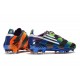 Bota de fútbol adidas F50 Ghosted Adizero FG Violeta Azul Naranja