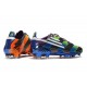 Bota de fútbol adidas F50 Ghosted Adizero FG Violeta Azul Naranja