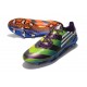 Bota de fútbol adidas F50 Ghosted Adizero FG Violeta Azul Naranja