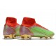 Nike Mercurial Superfly VIII Elite DF FG Verde Rojo Oro