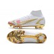 Nike Mercurial Superfly VIII Elite DF FG Negro Oro Rosa