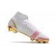 Nike Mercurial Superfly VIII Elite DF FG Negro Oro Rosa