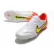 Bota Nike Tiempo Legend IX Elite FG Blanco Volt Carmesí