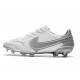 Bota Nike Tiempo Legend IX Elite FG Blanco Gris