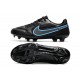 Bota Nike Tiempo Legend IX Elite FG Negro Gris Hierro