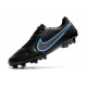 Bota Nike Tiempo Legend IX Elite FG Negro Gris Hierro