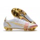 Nike Mercurial Vapor 14 Elite FG Blanco Oro Rosa