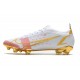 Nike Mercurial Vapor 14 Elite FG Blanco Oro Rosa