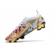 Nike Mercurial Vapor 14 Elite FG Blanco Rojo Oro Azul