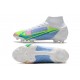 Nike Mercurial Superfly VIII Elite DF FG Blanco Azul