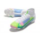 Nike Mercurial Superfly VIII Elite DF FG Blanco Azul