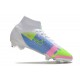 Nike Mercurial Superfly VIII Elite DF FG Blanco Azul