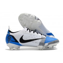 Nike Mercurial Vapor 14 Elite FG Blanco Azul Negro