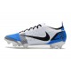 Nike Mercurial Vapor 14 Elite FG Blanco Azul Negro