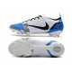 Nike Mercurial Vapor 14 Elite FG Blanco Azul Negro