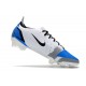 Nike Mercurial Vapor 14 Elite FG Blanco Azul Negro