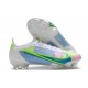 Nike Mercurial Vapor 14 Elite FG Blanco Azul Verde