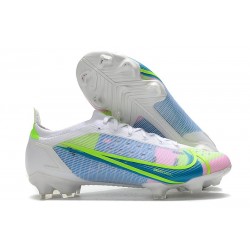 Nike Mercurial Vapor 14 Elite FG Blanco Azul Verde