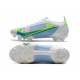 Nike Mercurial Vapor 14 Elite FG Blanco Azul Verde