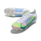 Nike Mercurial Vapor 14 Elite FG Blanco Azul Verde