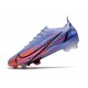 Nike Mercurial Vapor 14 Elite FG Mbappe Lila Claro Plateado Metalizado