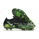 Nike Zapatilla Phantom GT 2 Elite FG Negro Metallic Platino Verde