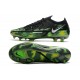 Nike Zapatilla Phantom GT 2 Elite FG Negro Metallic Platino Verde